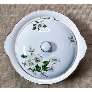 Johnson Brothers White Floral Serveware